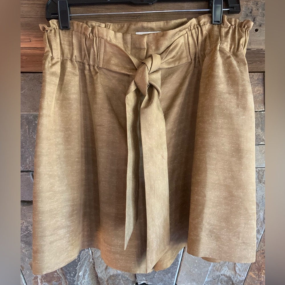 Sandro *Paris* Beautiful High Waist Tie Shorts